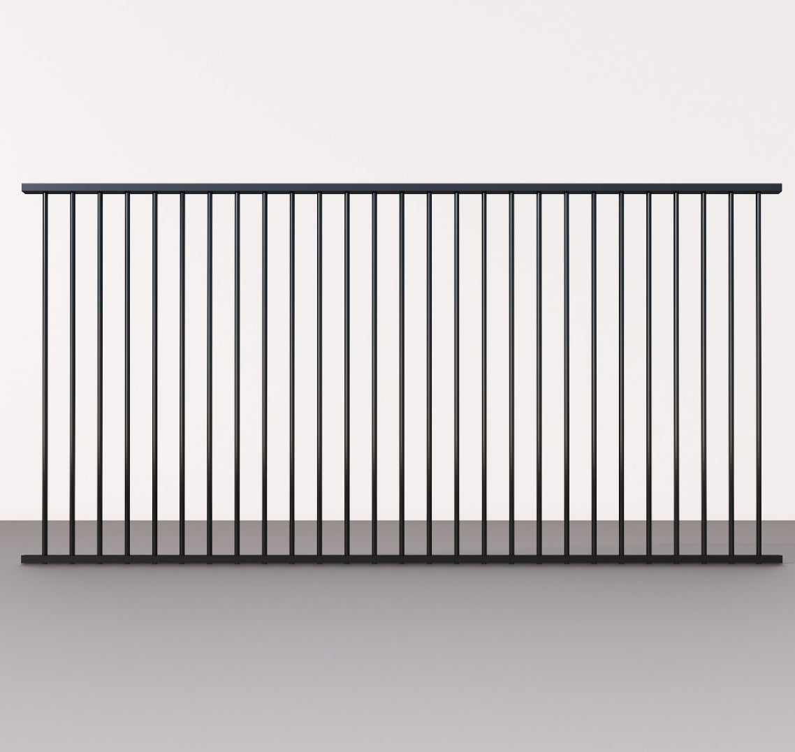 Flat Top Steel Panels 2.4 x 1.2 High Surfmist