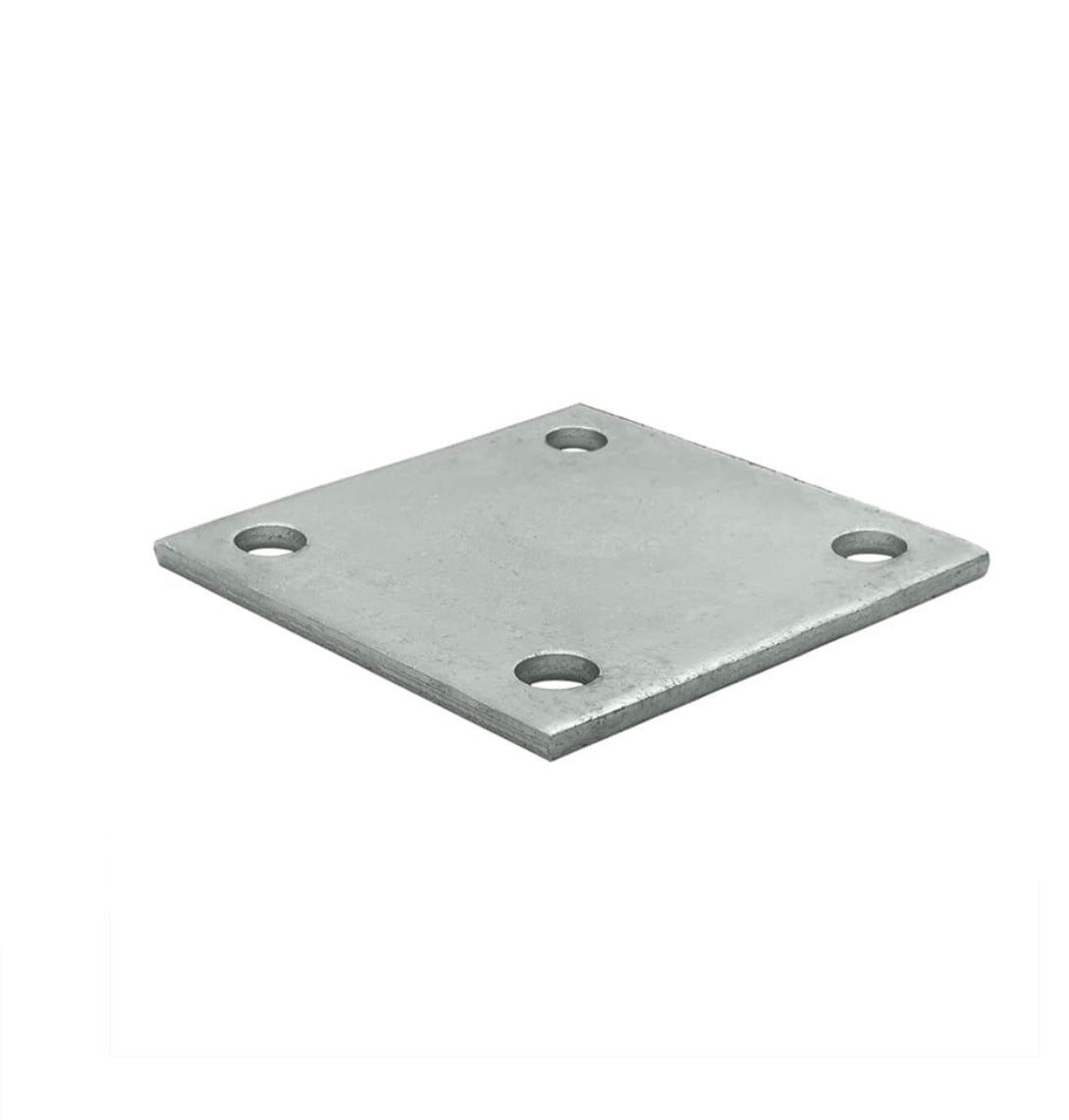 130 x 130 4 hole Flange 5mm