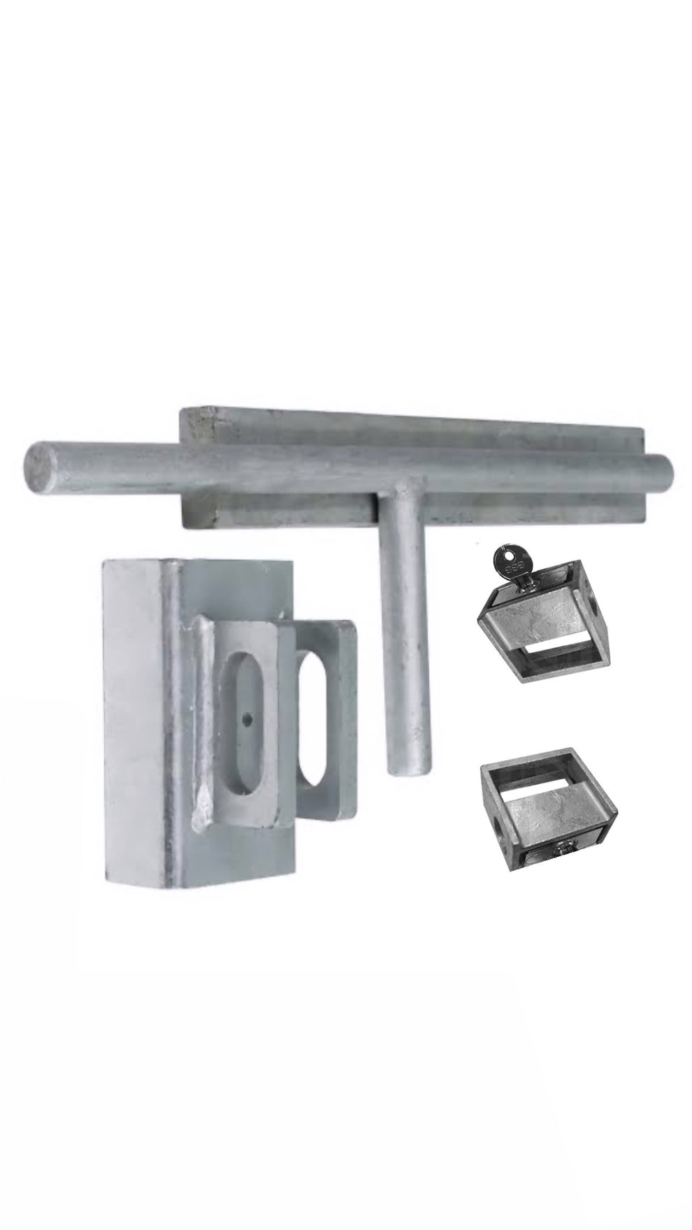 Buy Broadhust Lock Kit (With Padlock and 4 Keys) Online | Alams Fencing ...