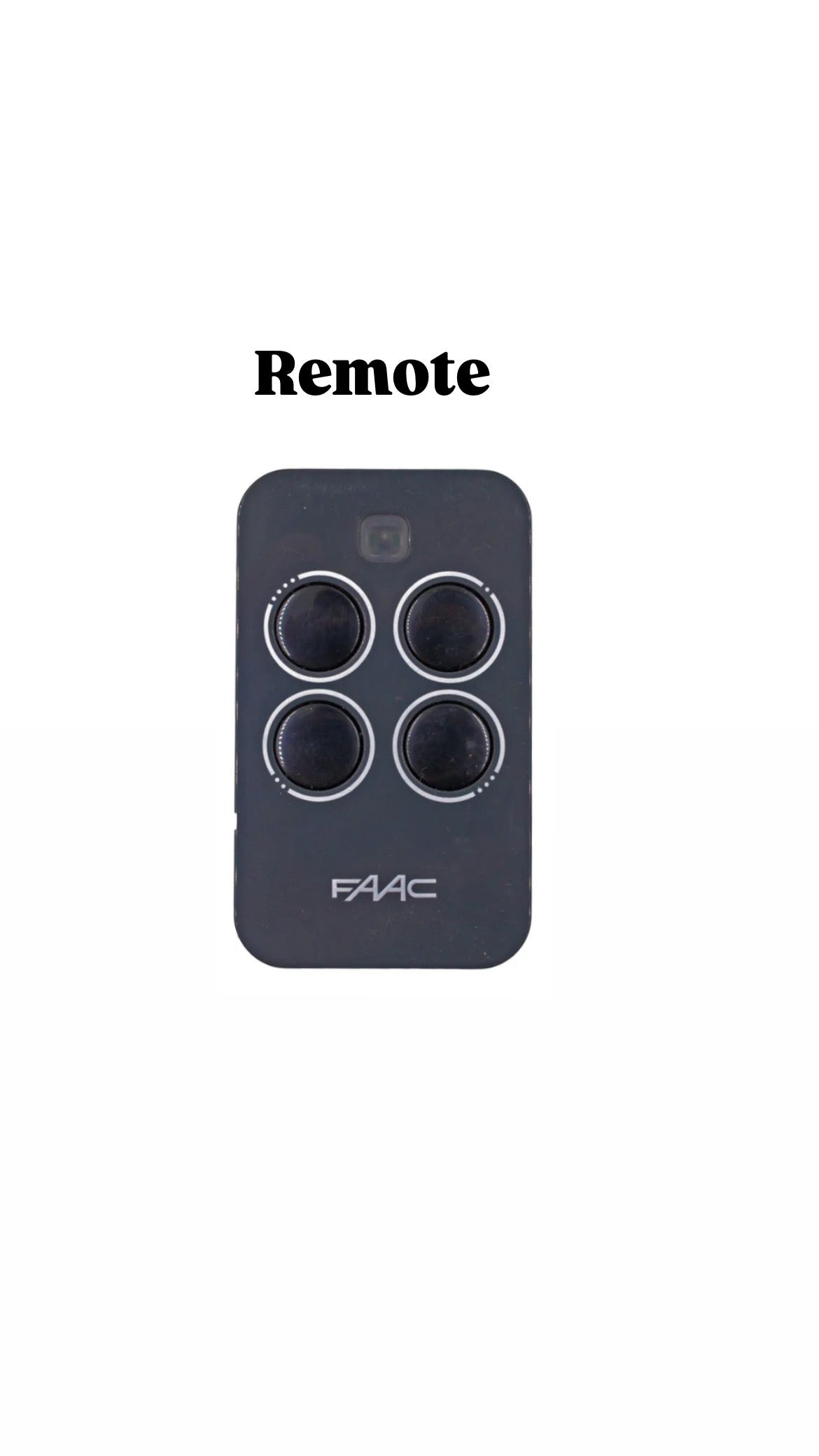 Faac Remote