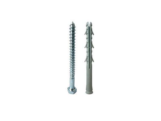 Screw with Nylon Plug Mungo