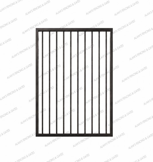 Single Gates Flat Top Steel 950 x 1.2 high Monument