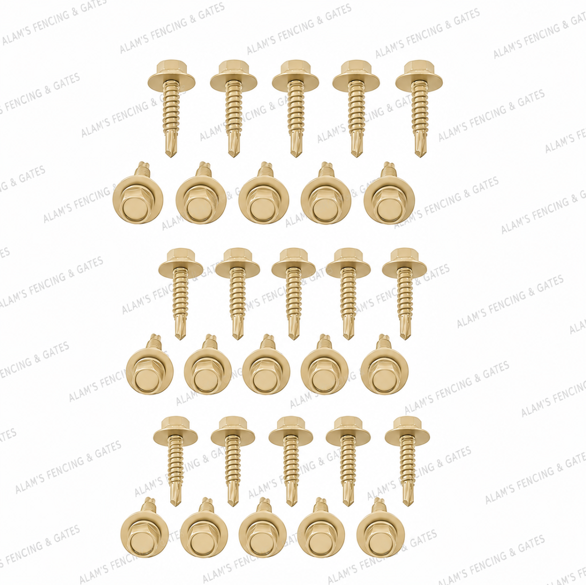 Self Drilling Tek Screws Bag Of 100